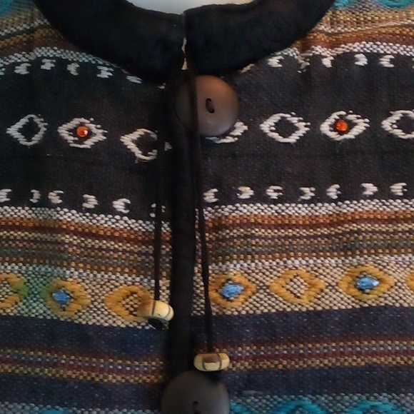 Bejeweled Tapestry Jacket - Size M - Picture 2 of 11